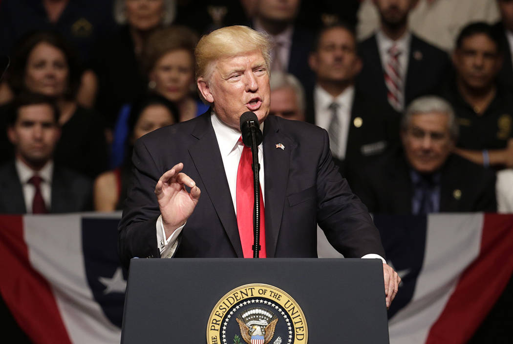 El presidente Donald Trump. (Foto de AP / Lynne Sladky)