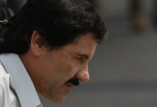 El narcoraficante mexicano Joaquin "El Chapo" Guzman, actualmente preso, será extraditado a los Estados Unidos entre enero y febrero del próximo 2017, anunció el gobierno de México. (Foto Arch ...