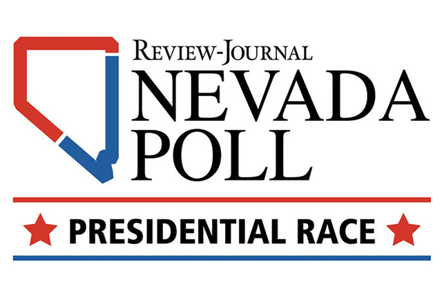 La primera encuesta estatal, patrocinada por el periódico Las Vegas Review-Journal, ofrece una muestra de cómo piensa el electorado sobre la carrera presidencial a poco más que un mes de la ele ...