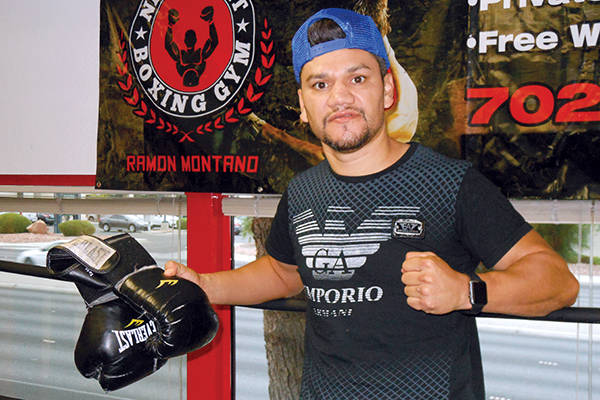 El exboxeador Ramón Montaño, ex sparring del campeón Mayweather Jr. ahora entrena y ayuda a la recuperación de adictos. | Foto Valdemar González / El Tiempo.