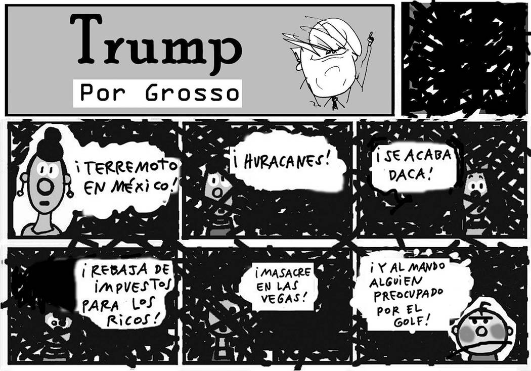 TRUMP. | Ilustración por Grosso/ Especial para El Tiempo.