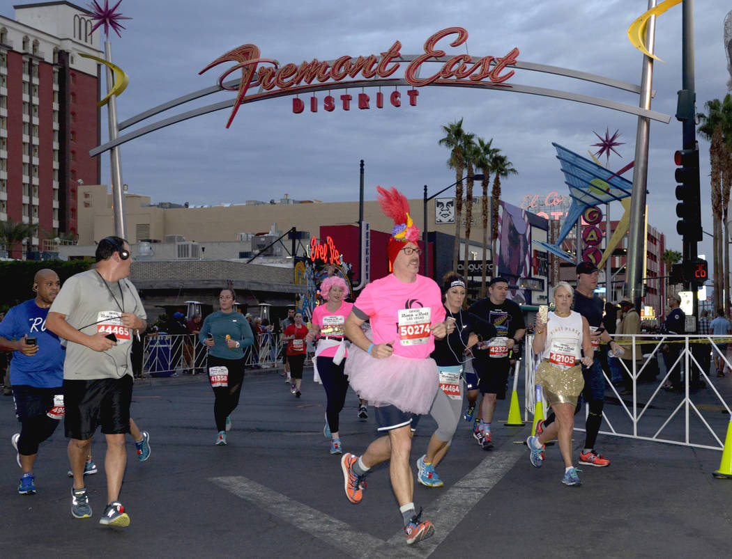 El Maratón GEICO Rock 'n' Roll Las Vegas llega a las calles de Las Vegas el 12 de noviembre de 2017. | Foto Las Vegas News Bureau.