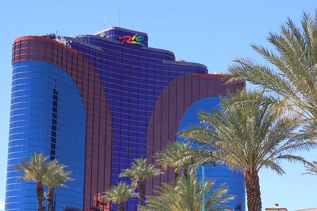 The exterior of the Rio hotel-casino seen on Saturday, June 10, 2017 in Las Vegas. (Rio Lacanlale/Las Vegas review-Journal)