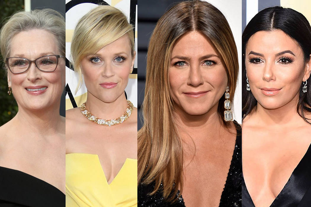 Meryl Streep, Reese Witherspoon, Jennifer Aniston y Eva Longoria. | Archivo