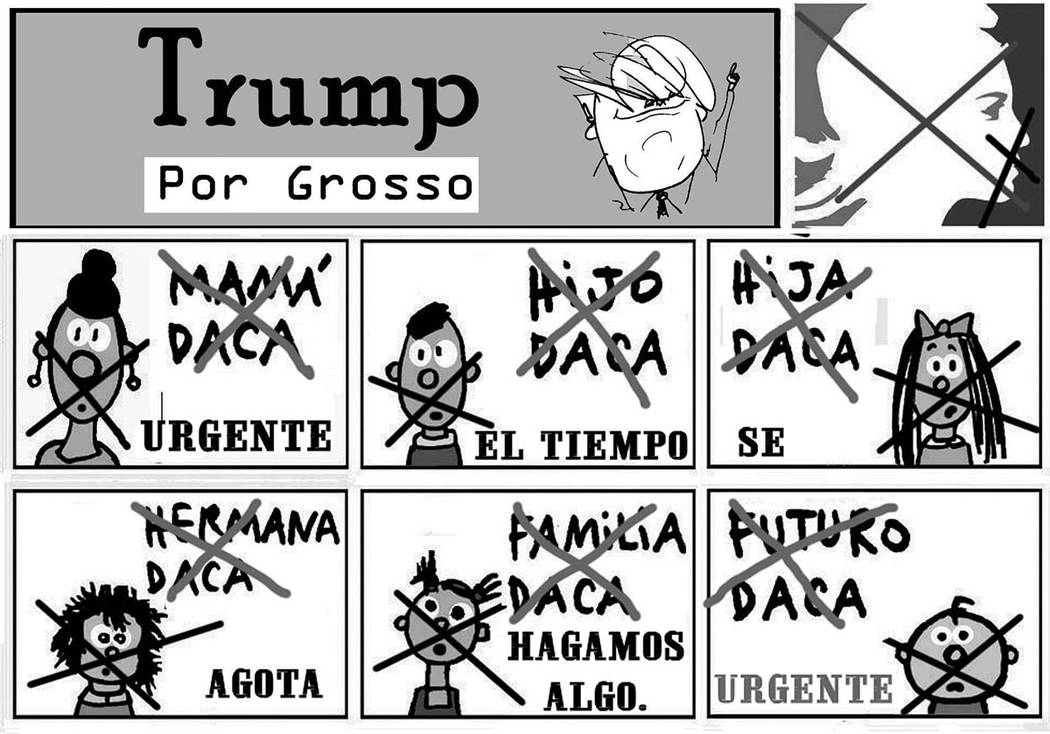 TRUMP. | Ilustración por Grosso / Especial para El Tiempo.