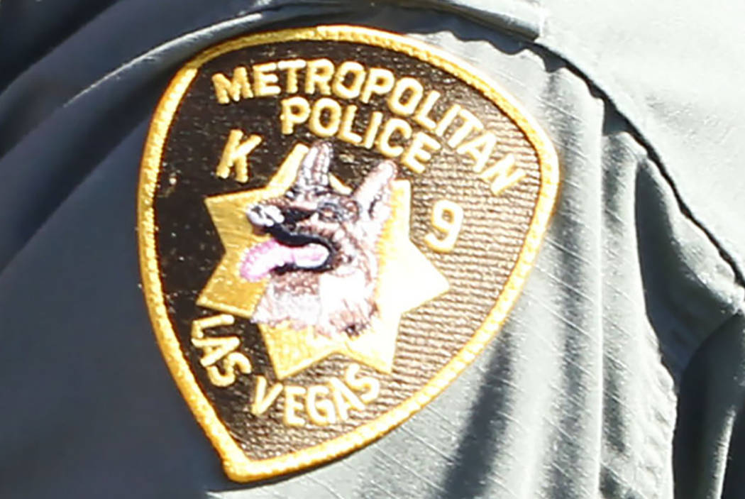 Departamento de Policía Metropolitana de Las Vegas, unidad Canina (Las Vegas Review-Journal)