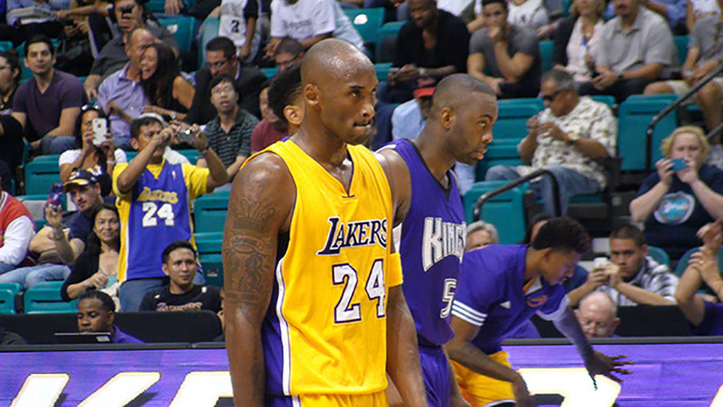 Kobe Bryant durante un partido de pretemporada en Las Vegas en 2015. [Foto Anthony Avellaneda / El Tiempo]
