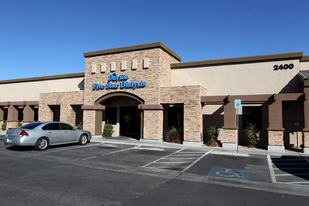 El DaVita Five Star Dialy Center se muestra en el 2400 Tech Center Court cerca de la calle Smoke Ranch en Las Vegas el jueves 15 de febrero de 2018. K.M. Cannon Las Vegas Review-Journal @KMCannonPhoto