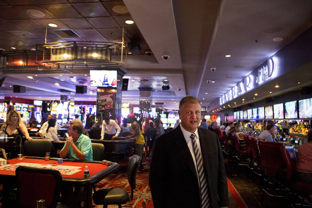 Derek Stevens, copropietario del D hotel-casino, en el centro de Las Vegas, lunes, 12 de junio de 2017. Elizabeth Brumley / The Las Vegas Review-Journal