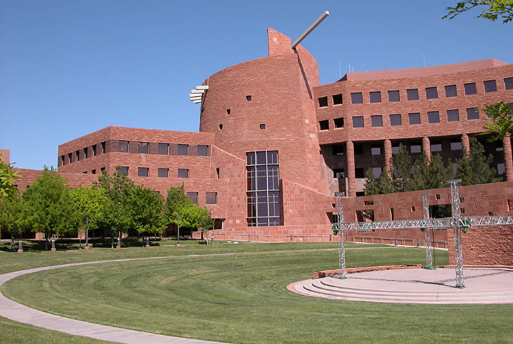 El campus del Clark County Government Center en South Grand Central Parkway en Las Vegas. (Archivo de Las Vegas Review-Journal)