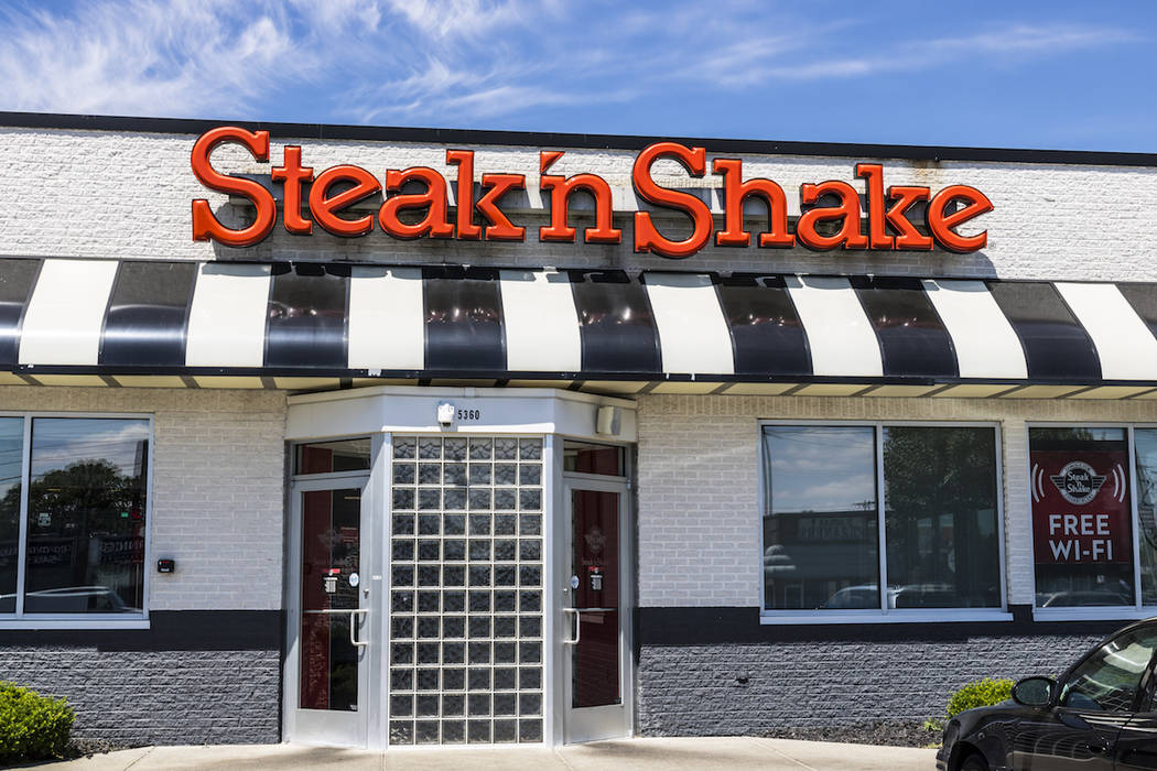 Steak 'n Shake Retail Fast Casual Restaurant Chain. (Getty Images)
