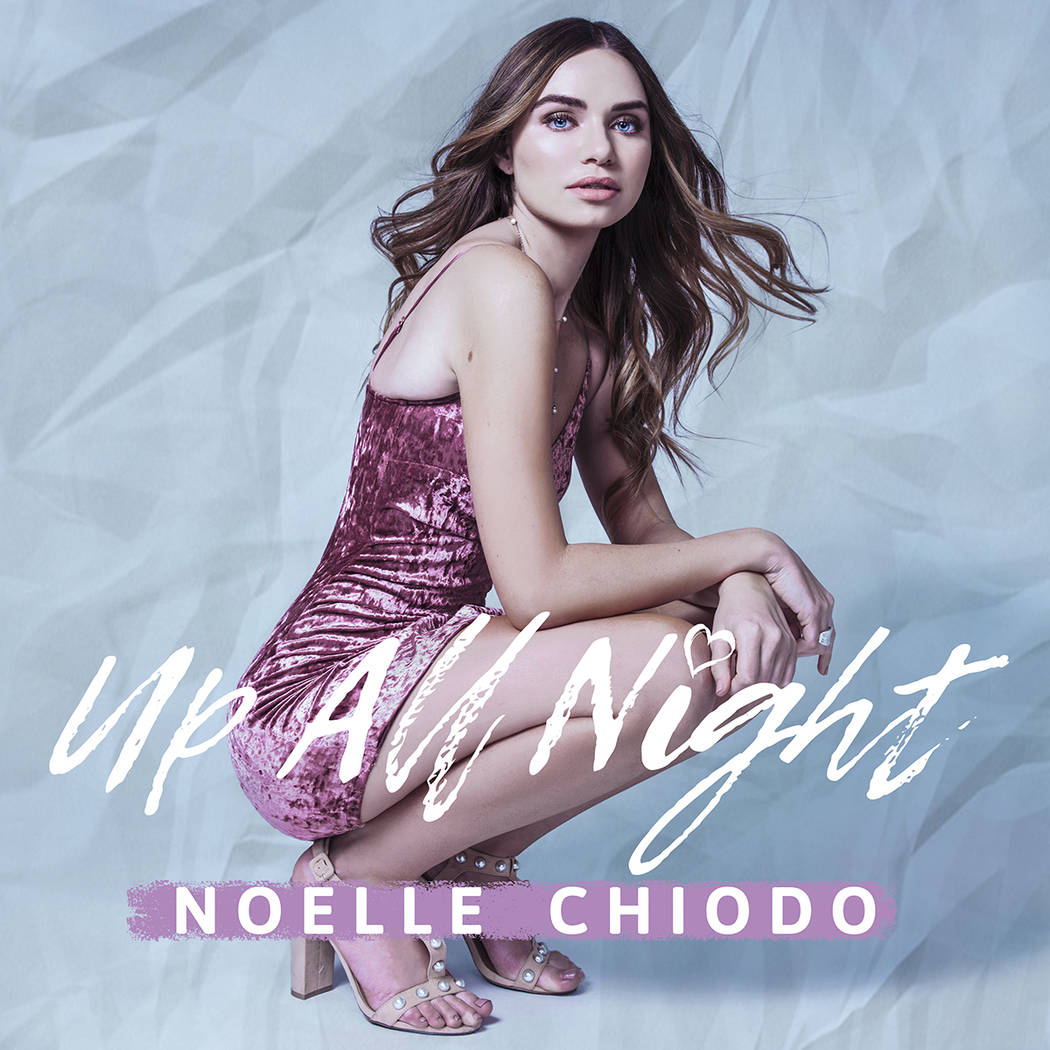 Portada del próximo lanzamiento del sencillo ‘Up All Night’ de Noelle Chiodo. Foto Cortesía.