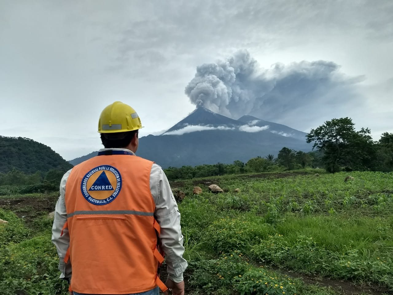 Guatemala en alerta roja por  Volcán de Fuego