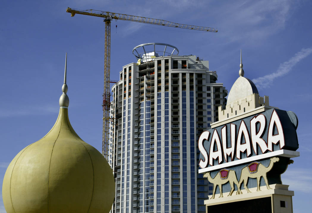 El Sahara en Las Vegas Strip, 5 de marzo de 2007.