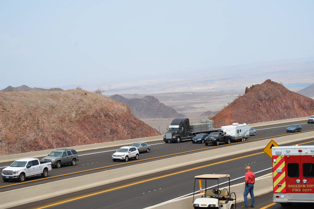 Con la construcción de la nueva I-11 se reducirá el lapso de viaje entre Phoenix y Las Vegas. Jueves 9 de agosto de 2018 en Boulder City, Nevada. Foto Frank Alejandre / El Tiempo.