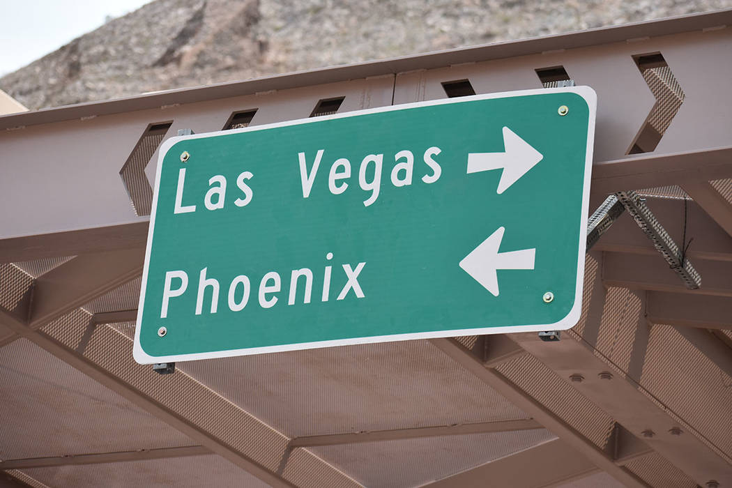 Con la construcción de la nueva I-11 se reducirá el lapso de viaje entre Phoenix y Las Vegas. Jueves 9 de agosto de 2018 en Boulder City, Nevada. Foto Anthony Avellaneda / El Tiempo.