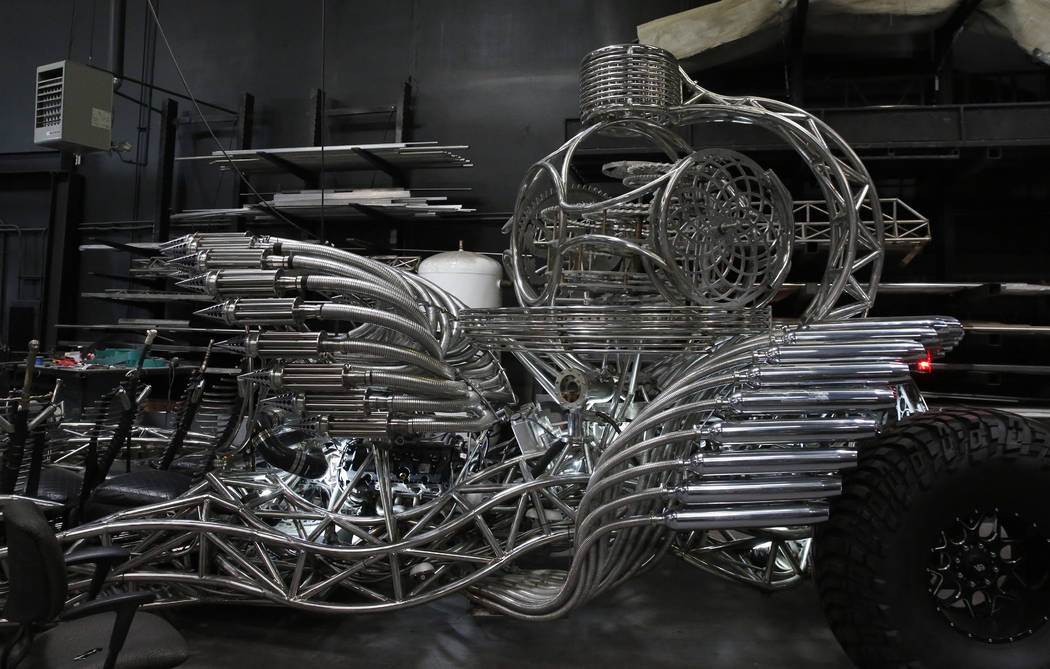 Vehículo Valyrian Steel fotografiado el martes 14 de agosto de 2018 en el garaje Design de Henry Chang en Las Vegas. Bizuayehu Tesfaye / Las Vegas Review-Journal @bizutesfaye