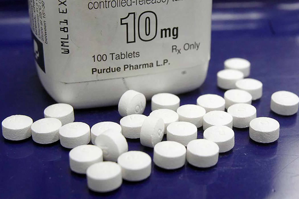 Las píldoras OxyContin en una farmacia en Montpelier, Vt. (AP Photo / Toby Talbot)