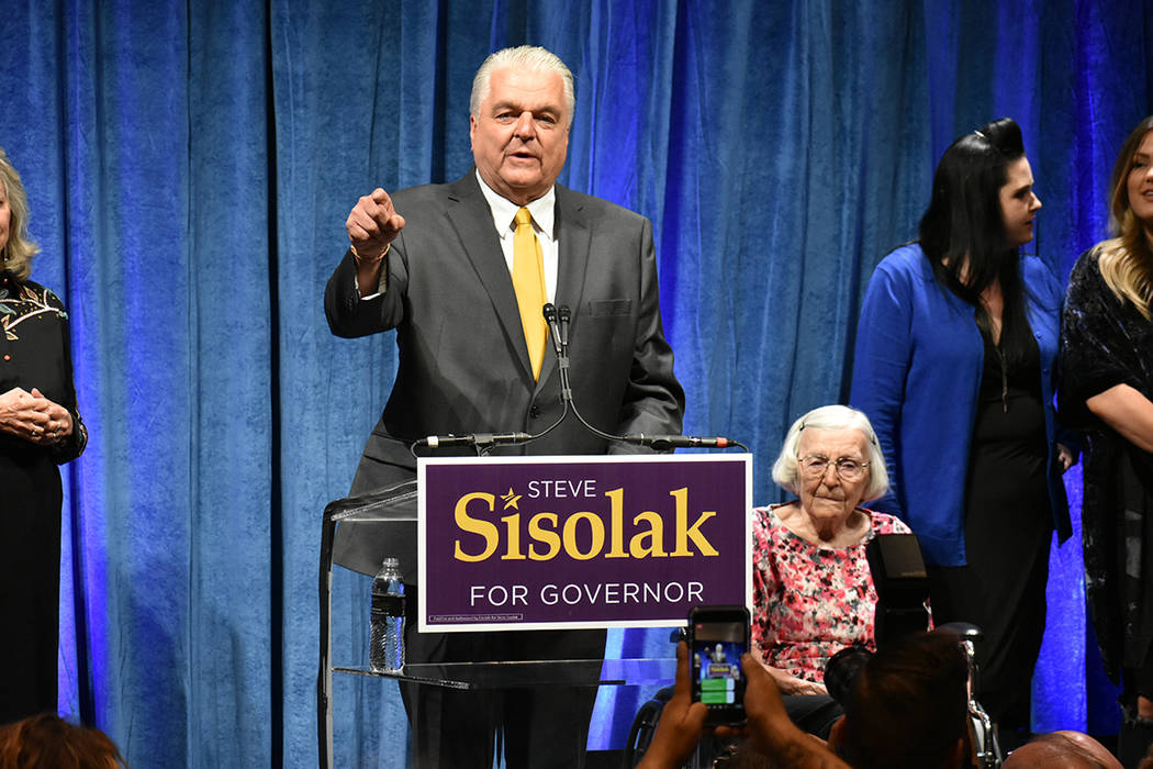 Steve Sisolak, candidato a gobernador por el Partido Demócrata. [ Foto El Tiempo / Archivo ]