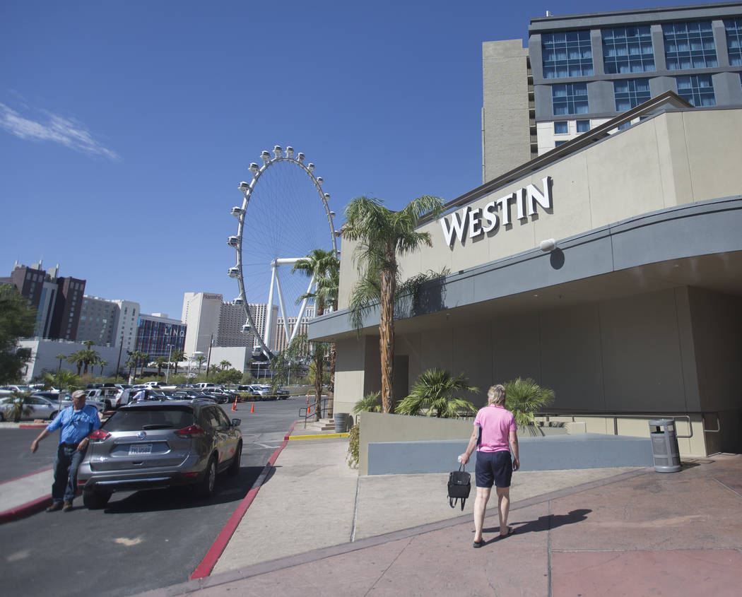 The Westin, en 160 E. Flamingo Road, se vendió recientemente por $195 millones. Foto tomada el miércoles, 12 de septiembre de 2018, en la ubicación del Strip de las propiedades, en Las Vegas. B ...