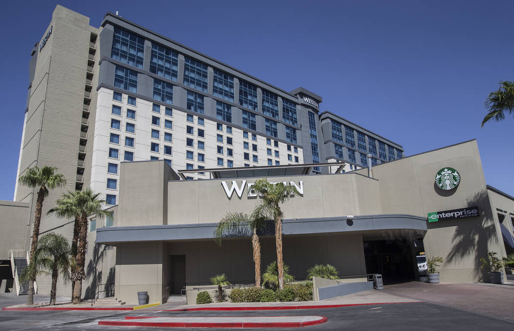 The Westin, en 160 E. Flamingo Road, se vendió recientemente por $195 millones. Foto tomada el miércoles, 12 de septiembre de 2018, en la ubicación del Strip de las propiedades, en Las Vegas. B ...