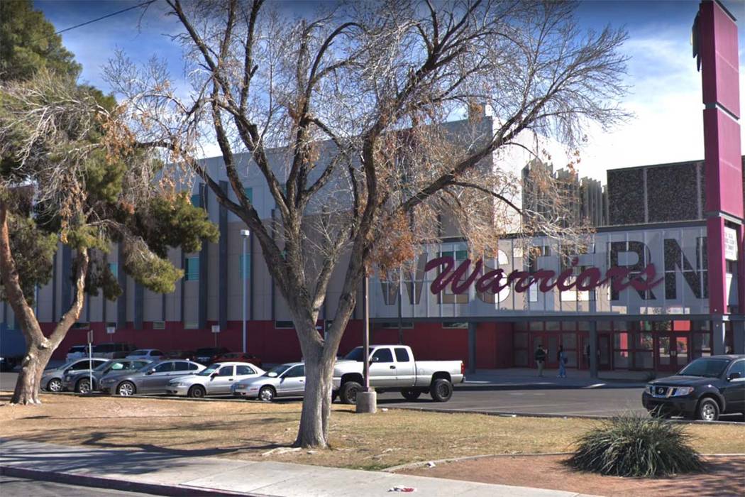 Western High School en Las Vegas (Google Street View)