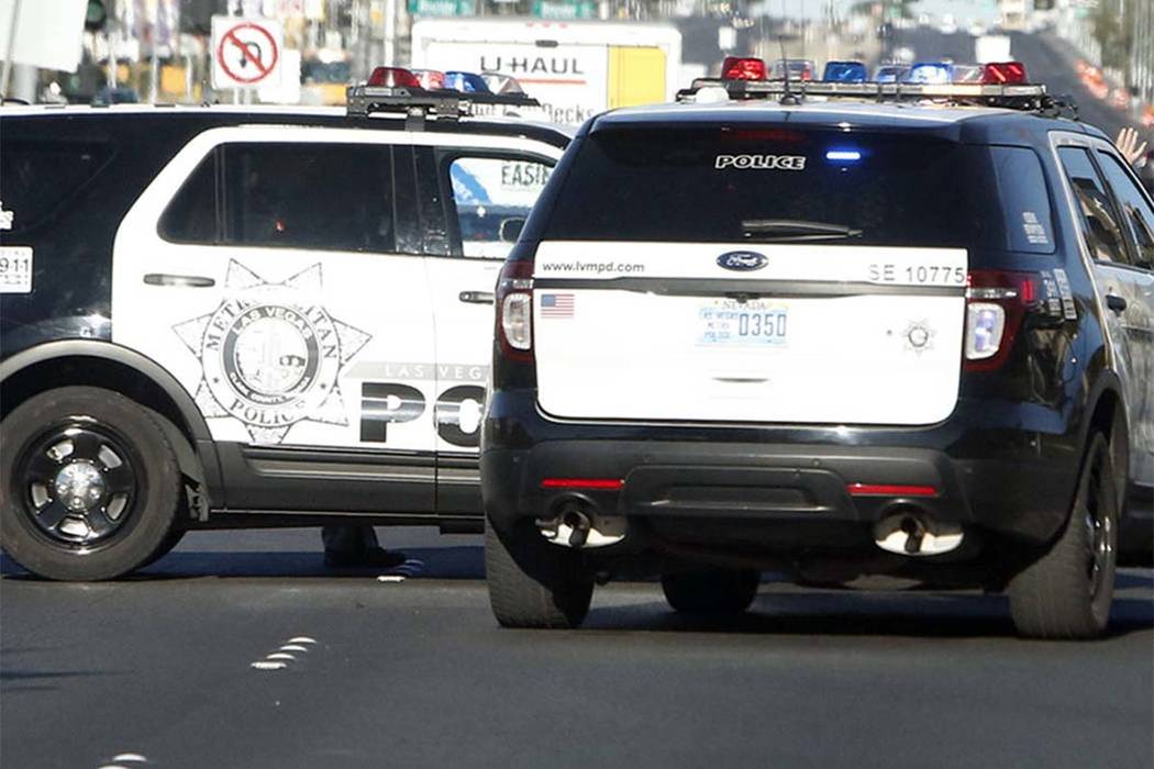 Tres estudiantes de camino a la escuela fueron asaltados en dos incidentes el martes por la mañana al este de Las Vegas. (Las Vegas Review-Journal)