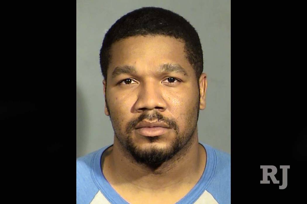 Julius Trotter aparece en una foto de arresto de febrero de 2017. (Departamento de Policía Metropolitana de Las Vegas)
