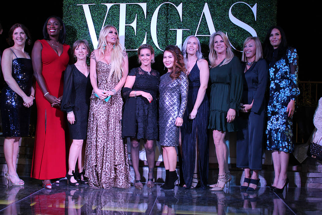 10 mujeres que participan en organizaciones no lucrativas fueron reconocidas en “Vegas Gives”. Miércoles 7 de noviembre de 2018, en Fairwall Hills in The Ridges, Summerlin. Foto Cristian De l ...