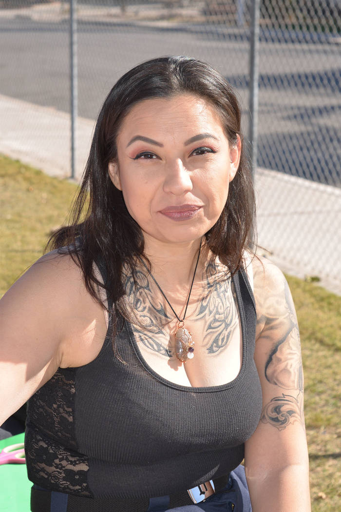 Jessica Vásquez, es directora de Healing Hearts. Sábado 10 de noviembre en el parque College, de North Las Vegas. Foto Frank Alejandre / El Tiempo.