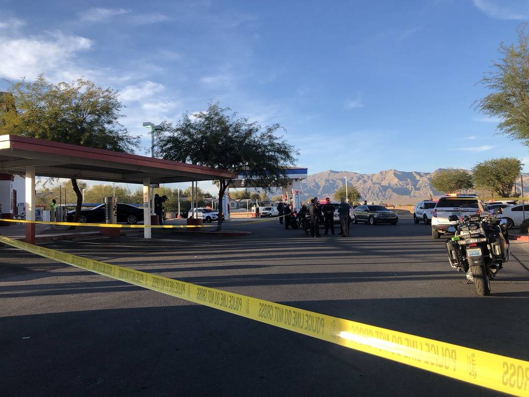 Un joven de 16 años fue hospitalizado, pero se espera que sobreviva después de un tiroteo en North Las Vegas el martes 13 de noviembre de 2018, informó la policía. (Katelyn Newberg / Las Vegas ...