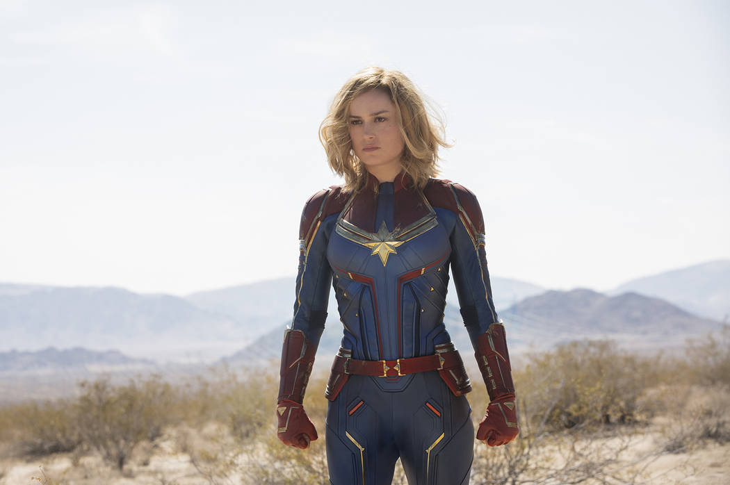'CAPTAIN MARVEL' de Marvel Studios. Carol Danvers / Captain Marvel (Brie Larson) (Chuck Zlotnick / Marvel Studios 2019)