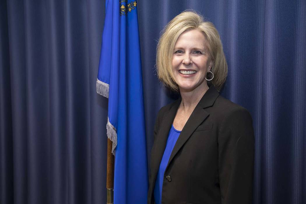 Kristina Swallow fue nombrada directora del Departamento de Transporte de Nevada el jueves 31 de enero de 2018. (Departamento de Transporte de Nevada)