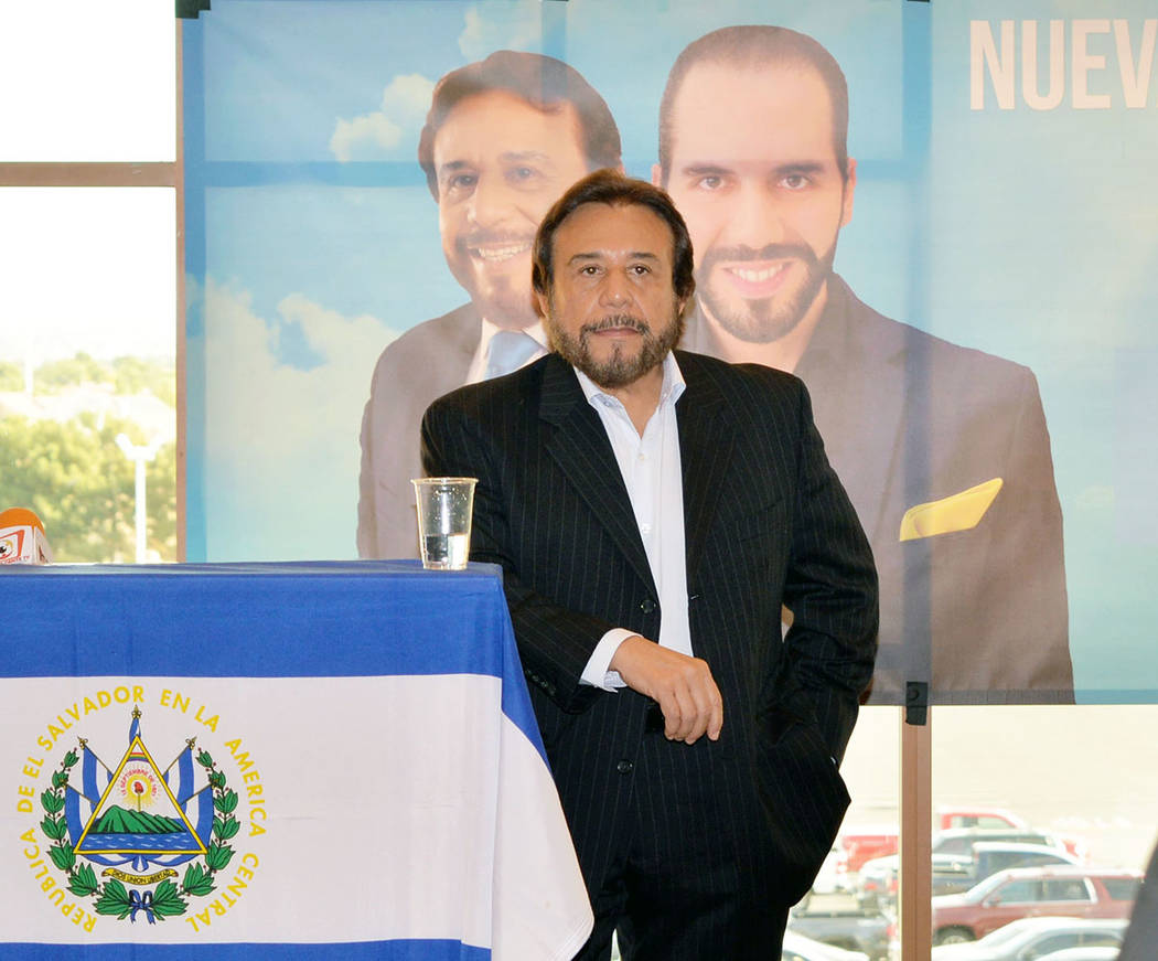 Archivo.- Dr. Félix Ulloa, vicepresidente electo de El Salvador. Foto Frank Alejandre / El Tiempo.