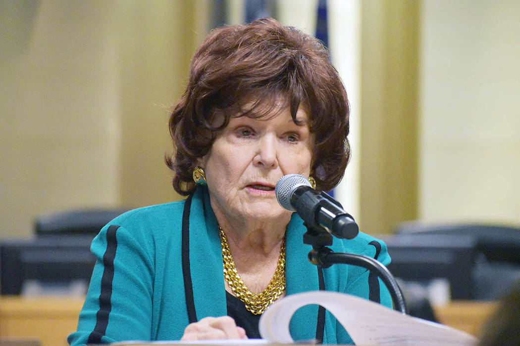 Lois Tarkanian, Mayor Pro Tem, Ciudad de Las Vegas, Distrito 1. Miércoles 27 de febrero de 2019 en el City Hall. Foto Frank Alejandre / El Tiempo.