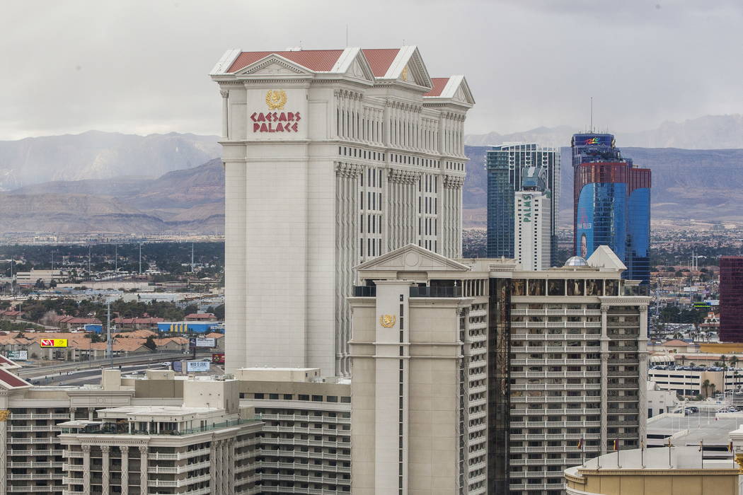 Caesars Palace on the Las Vegas Strip. (Patrick Connolly/Las Vegas Review-Journal) @PConnPie