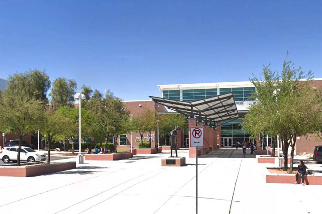 Arbor View High School (Google Street View) Las Vegas ReviewJournal
