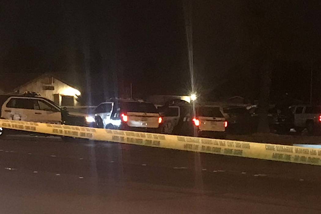 El Departamento de Policía Metropolitana está investigando un aparente asesinato-suicidio en la cuadra 5400 de Eastern Avenue el miércoles 20 de marzo de 2019, en Las Vegas. Bizuayehu Tesfaye L ...