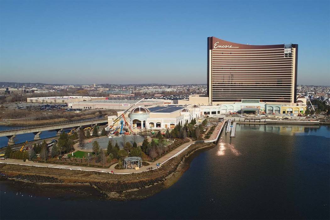 Wynn Resorts Ltd., con sede en Las Vegas, planea abrir el Encore Boston Harbor de 2.600 millone ...