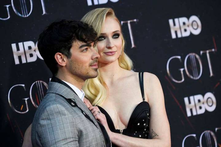 Sophie Turner y el músico Joe Jonas se casaron en Little White Wedding Chapel en Las Vegas el ...