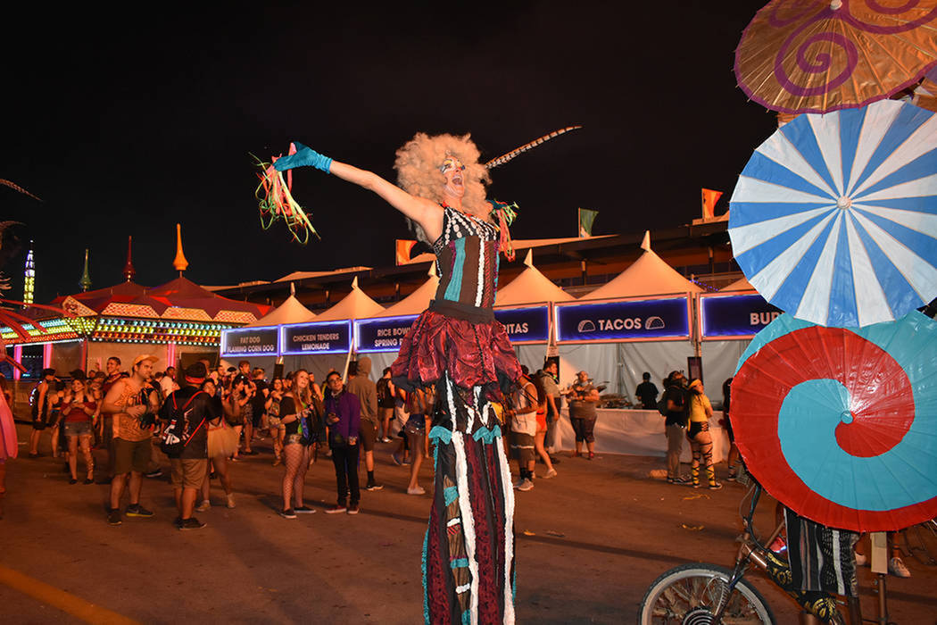 Del 17 al 19 de mayo de 2019 se realizará el Electric Daisy Carnival (EDC) en Las Vegas. Foto ...