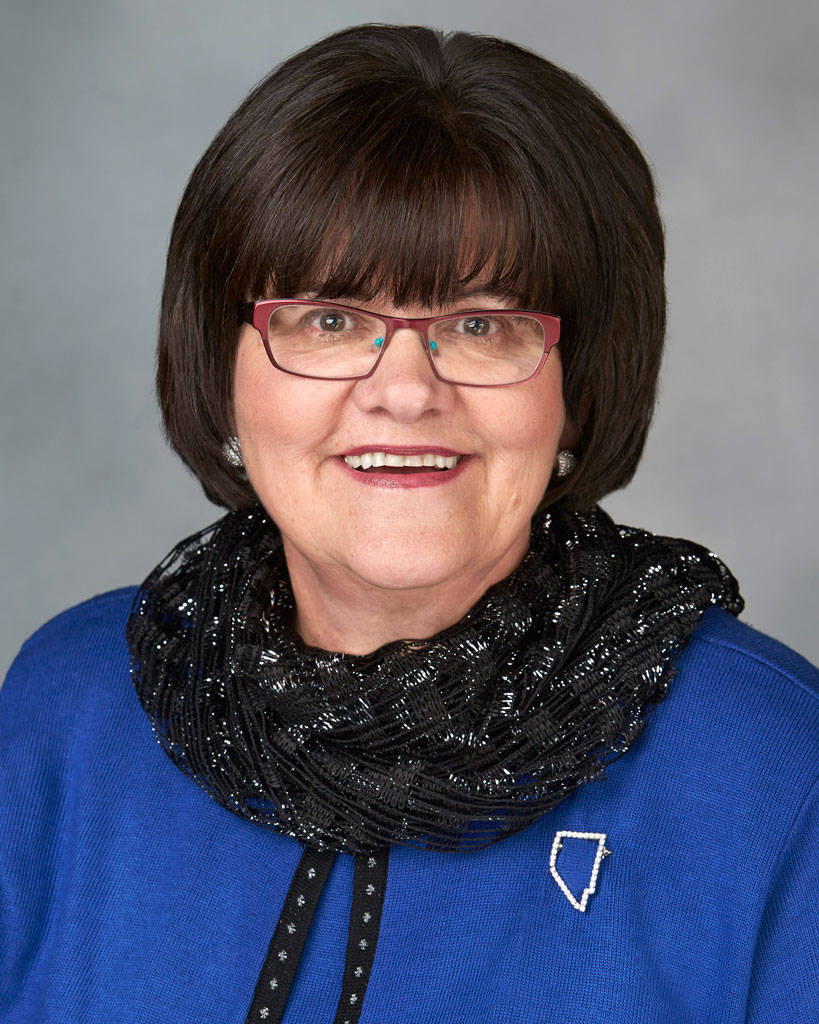 La regente del Sistema de Educación Superior de Nevada, Cathy McAdoo. (NSHE)