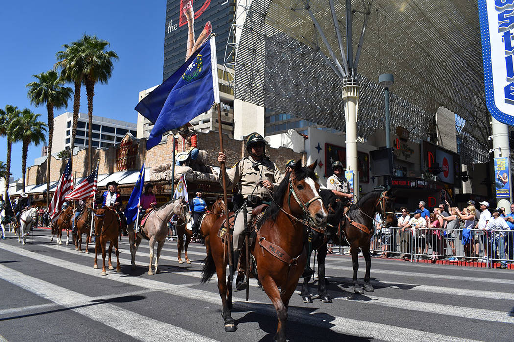 Los caballos fueron pieza distintiva en el desfile que cumplió 85 años. Sábado 11 de mayo de ...
