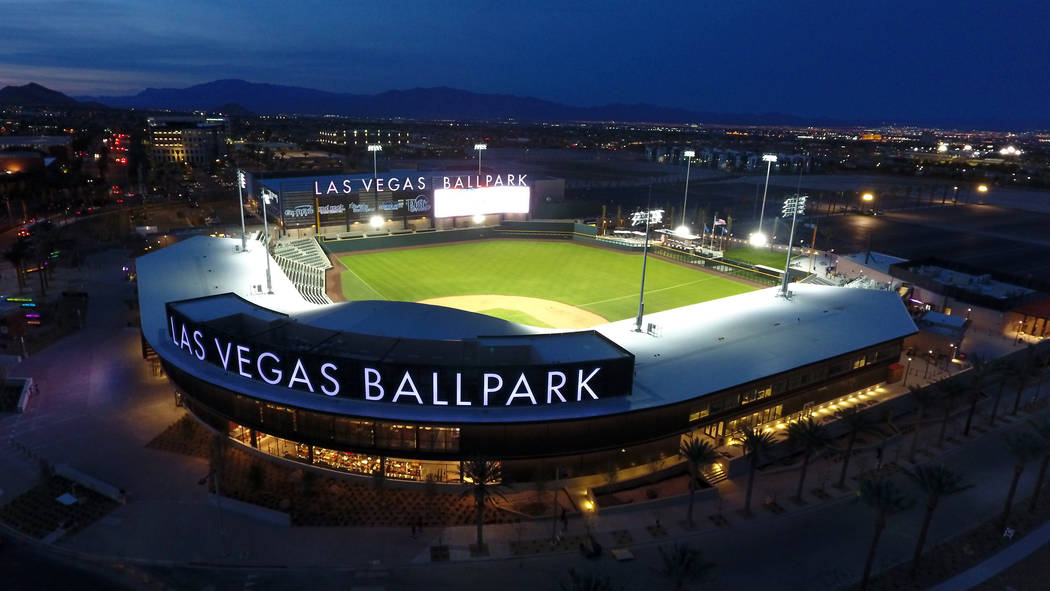 Las Vegas Ballpark® en Downtown Summerlin, hogar del equipo de béisbol Triple-A Aviators® de ...