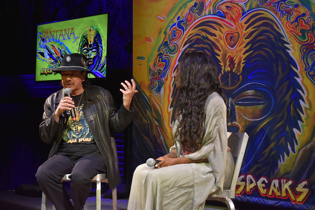 Carlos Santana tiene una visión muy espiritual, la que refleja en su producción musical. En A ...