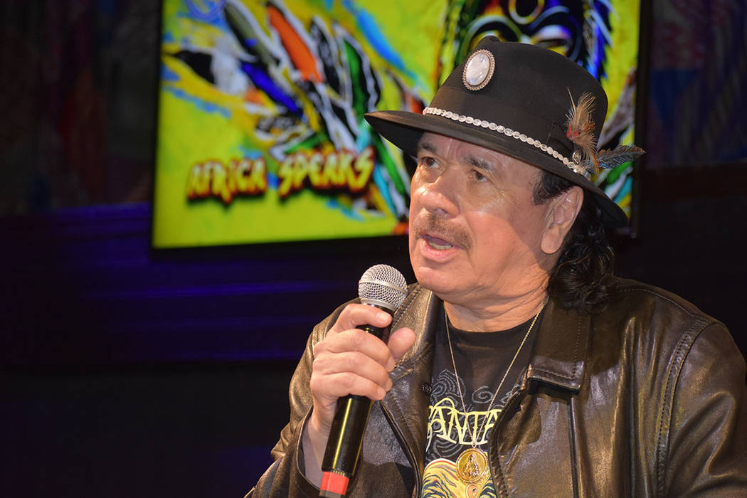 Carlos Santana tiene una visión muy espiritual, sugiere que se realice una convención de Cham ...