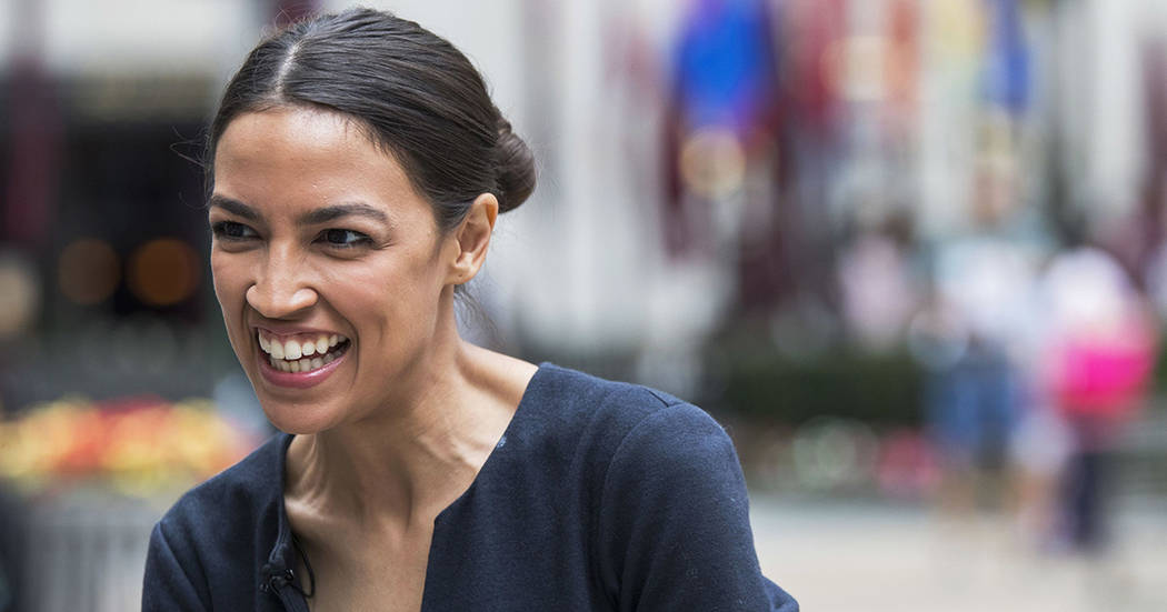 Alexandria Ocasio-Cortez. Foto AP.