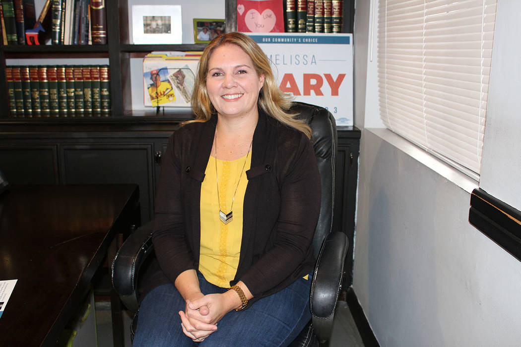 La candidata Melissa Clary está enfocada en resolver el problema de personas sin hogar en el D ...