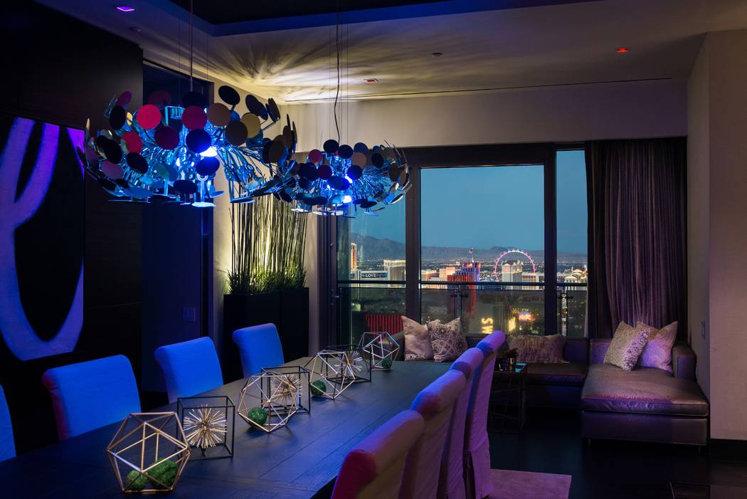 Un penthouse en Palms Place en Las Vegas tiene un precio de alquiler de $25,000 por mes. (David ...