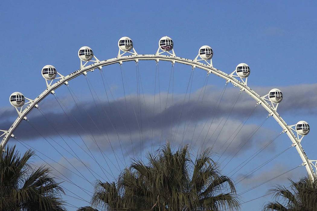 The High Roller en el Strip de Las Vegas (Bizuayehu Tesfaye / Las Vegas Review-Journal) @bizute ...